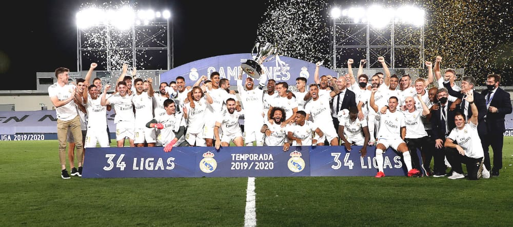 Real Madrid wins LaLiga title for the 34th time!